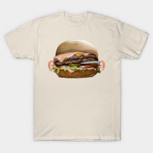 Weird Burger Design 2 T-Shirt